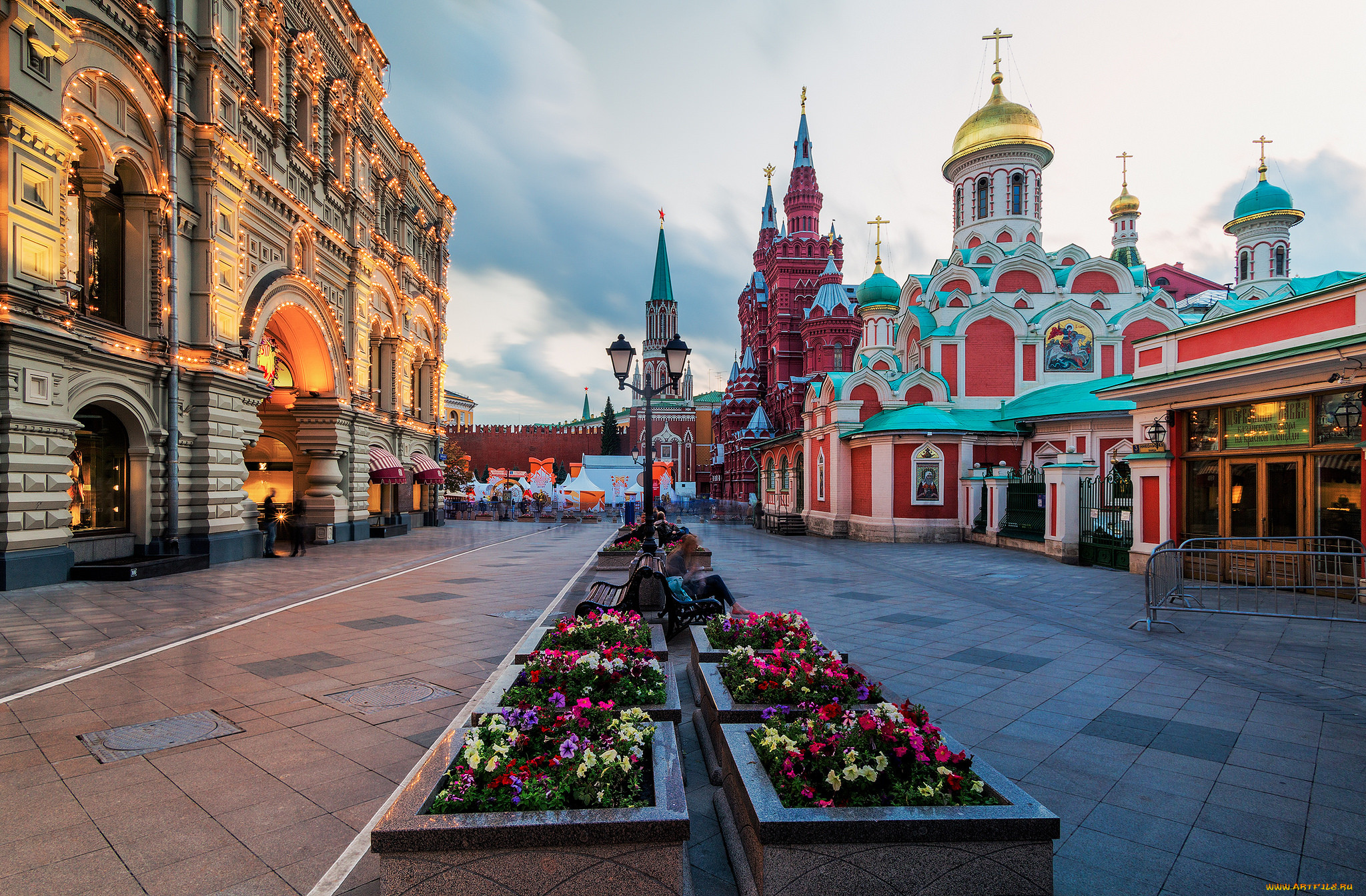 red square twilight, ,  , , , 